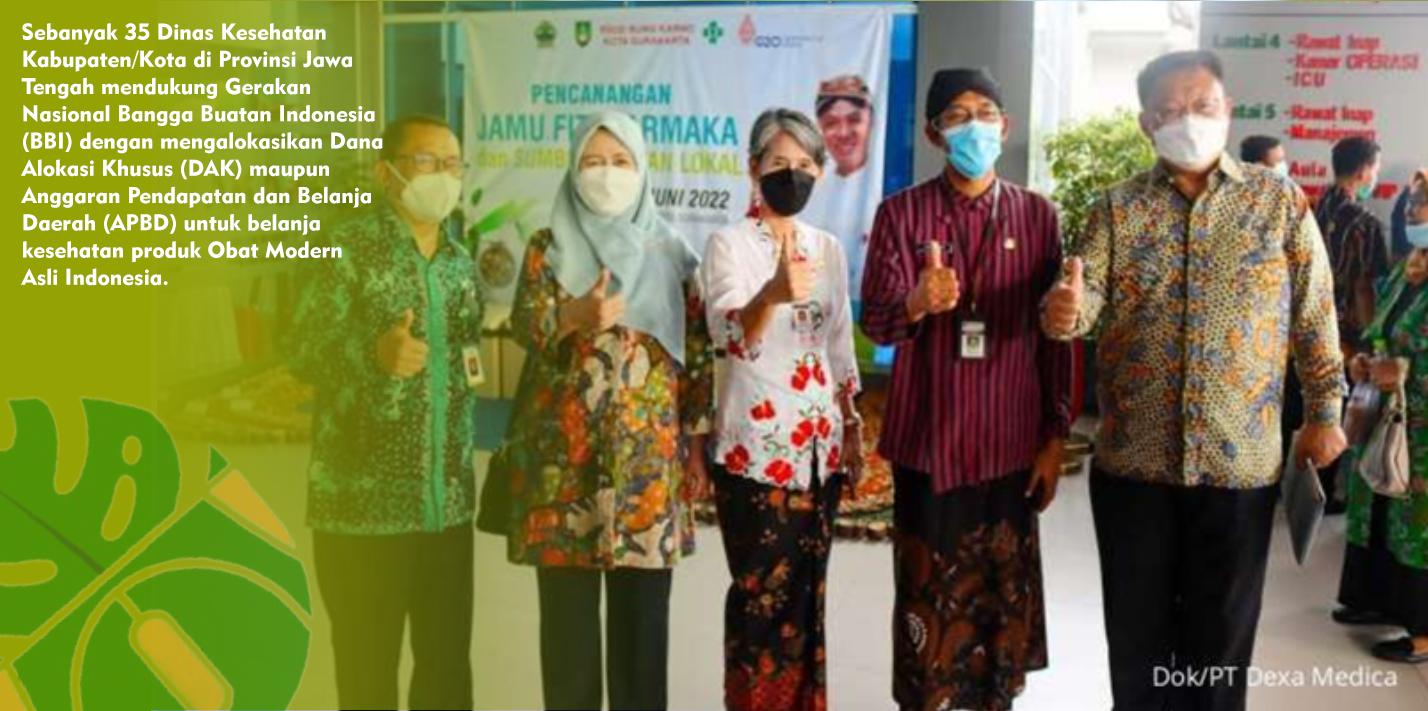 35 Dinkes di Jawa Tengah Dukung Penggunaan Obat Herbal Fitofarmaka